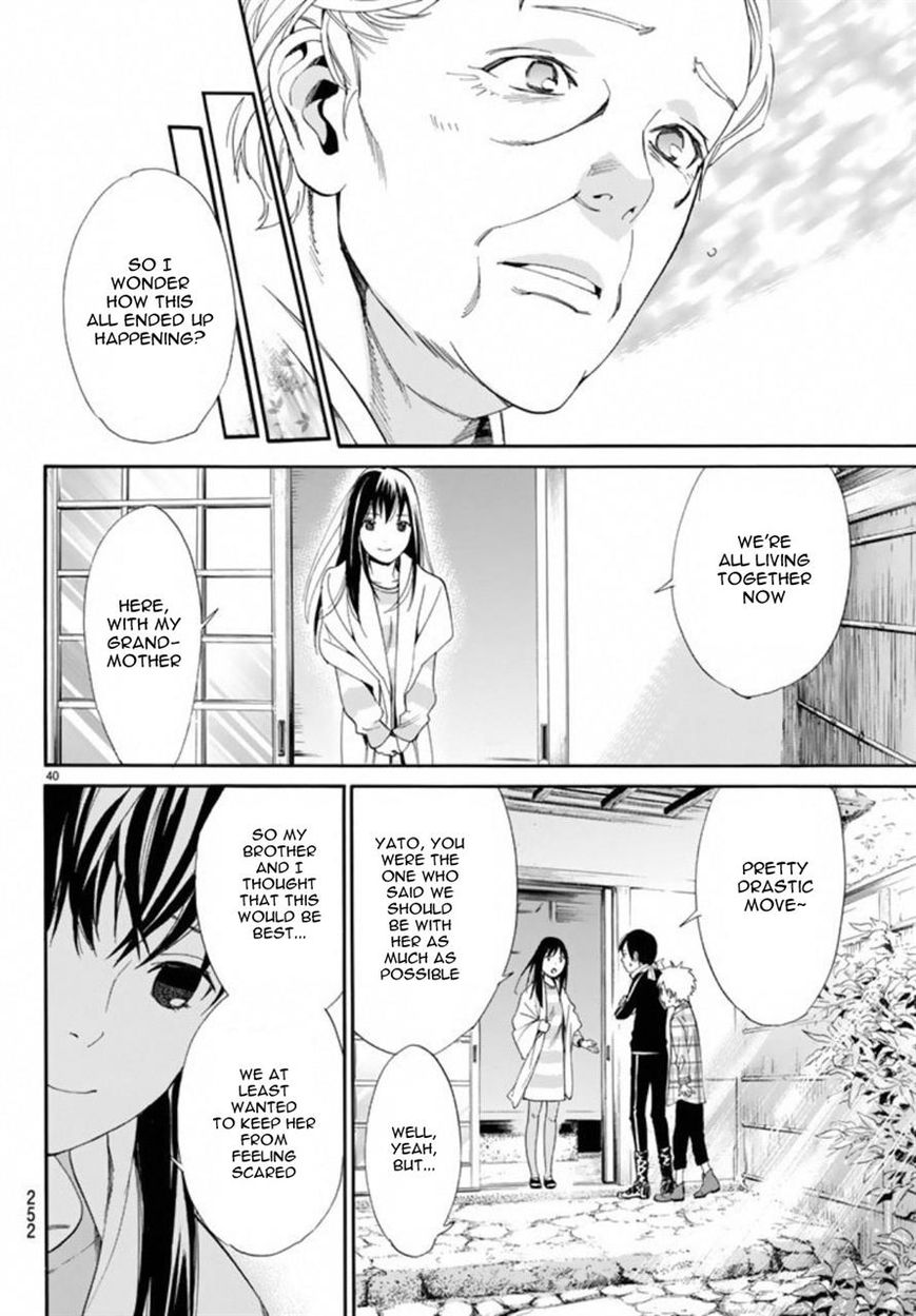 Noragami Chapter 54 page 40 - Chapter 54 : What's Seen, What Comes