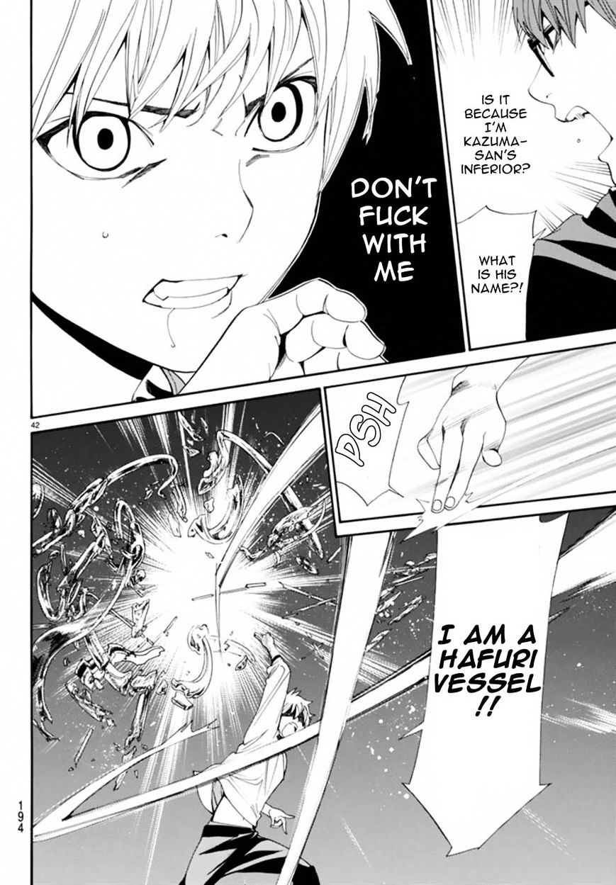 Noragami Chapter 55 page 41 - Chapter 55 : Cut Away, Throw Away