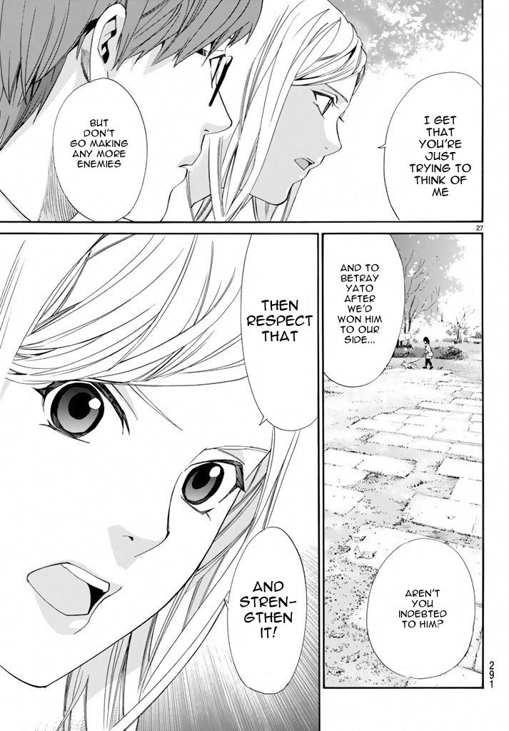 Noragami Chapter 57 page 27 - Chapter 57 : Where Loyalties Lie