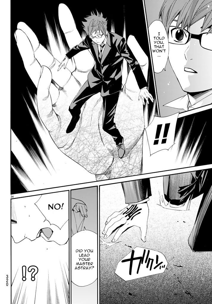 Noragami Chapter 62 page 34 - Chapter 62 : A Dagger, A Bragger, A Stagger