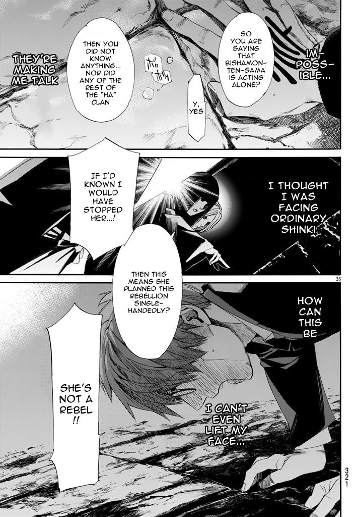 Noragami Chapter 62 page 35 - Chapter 62 : A Dagger, A Bragger, A Stagger