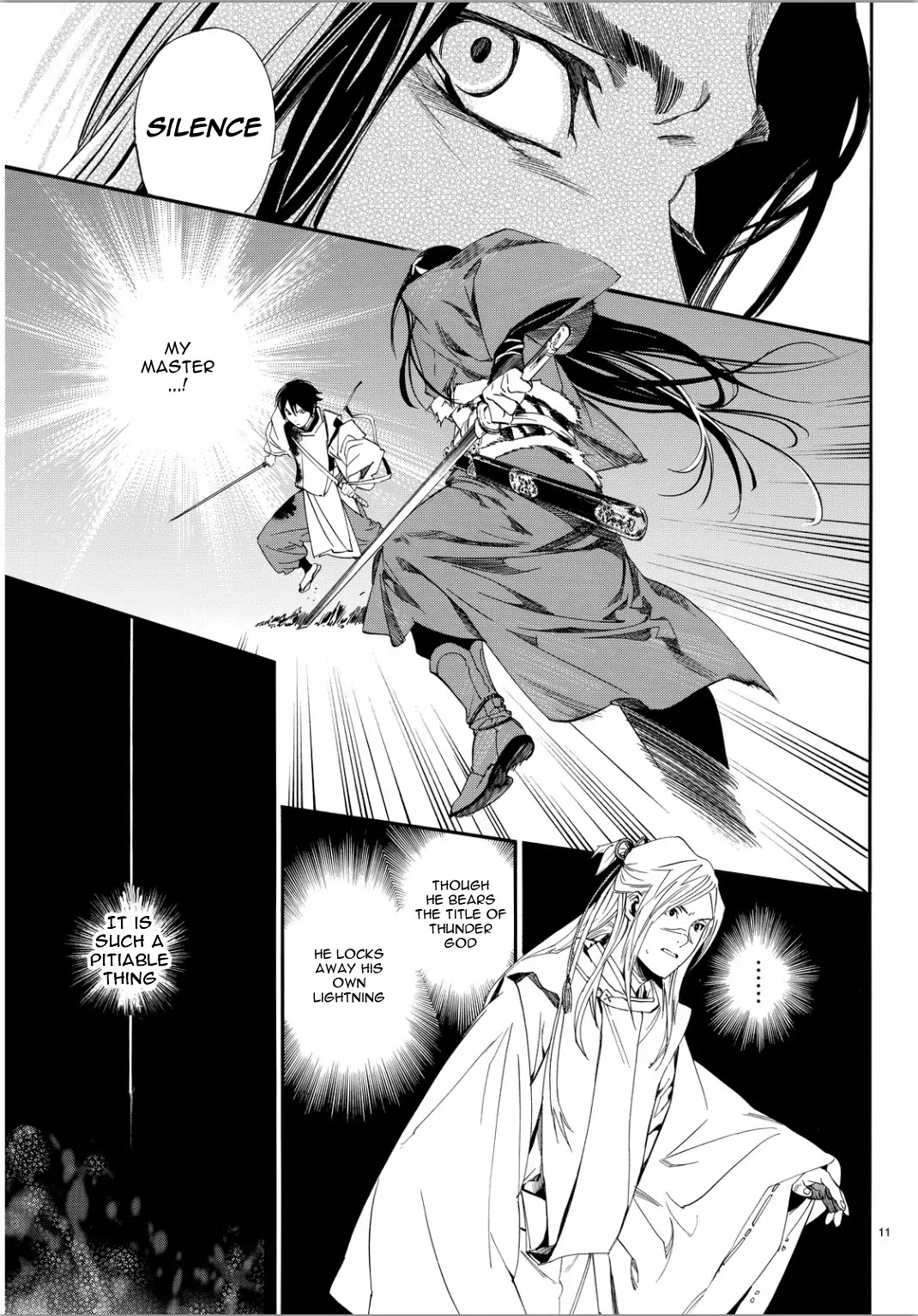 Noragami Chapter 66 page 11 - Chapter 66 : Banked Fire