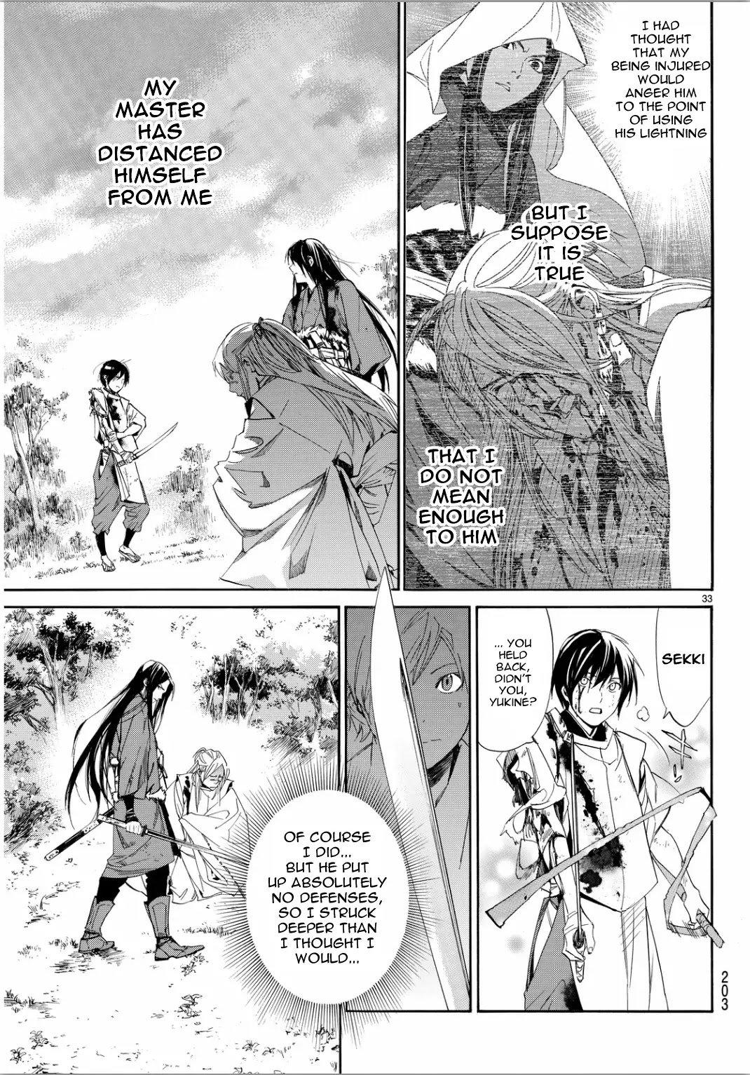 Noragami Chapter 66 page 31 - Chapter 66 : Banked Fire