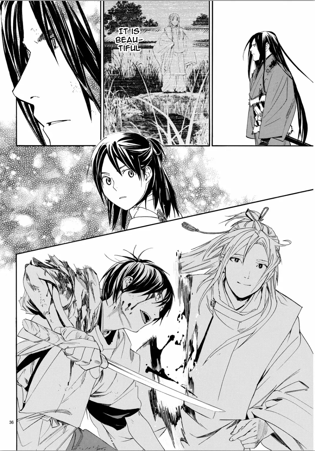Noragami Chapter 66 page 34 - Chapter 66 : Banked Fire