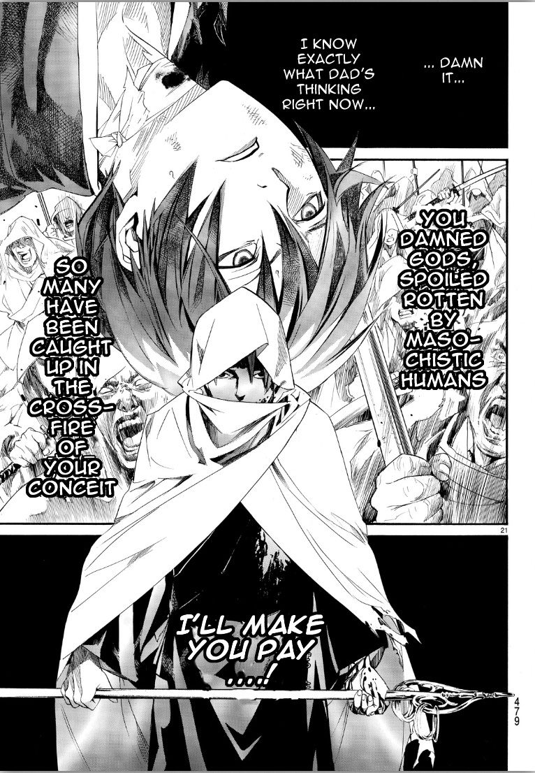Noragami Chapter 70 page 21 - Chapter 70 : On High