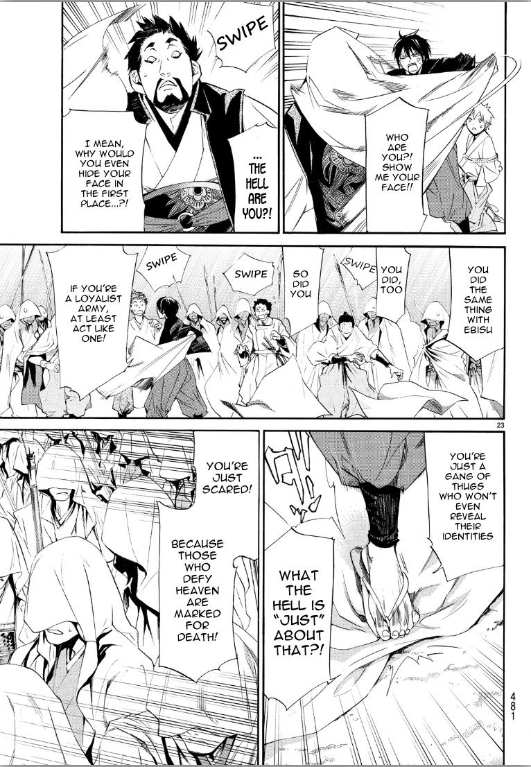 Noragami Chapter 70 page 23 - Chapter 70 : On High