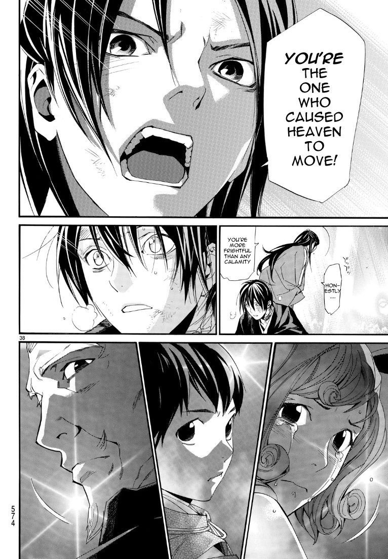 Noragami Chapter 71 page 37 - Chapter 71 : To Wager A Life