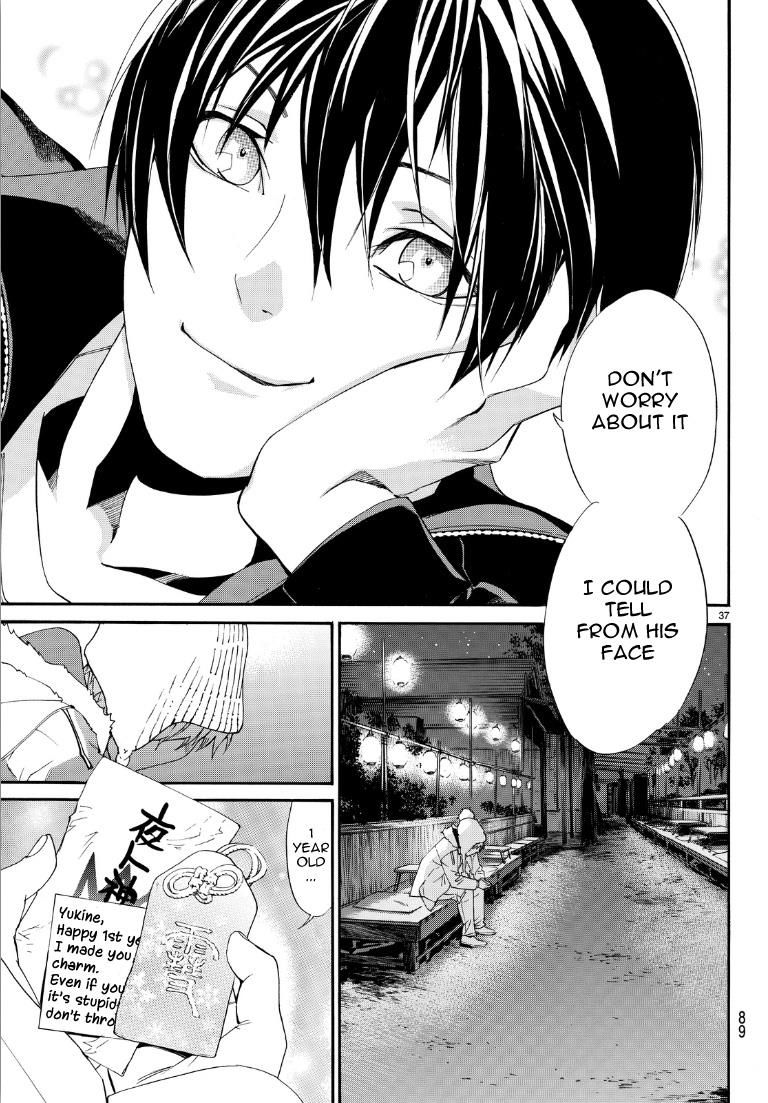 Noragami Chapter 74 page 36 - Chapter 74 : Gift