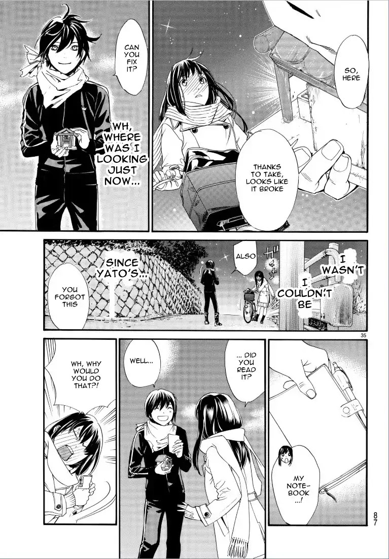 Noragami Chapter 75 page 36 - Chapter 75: And with That, He...
