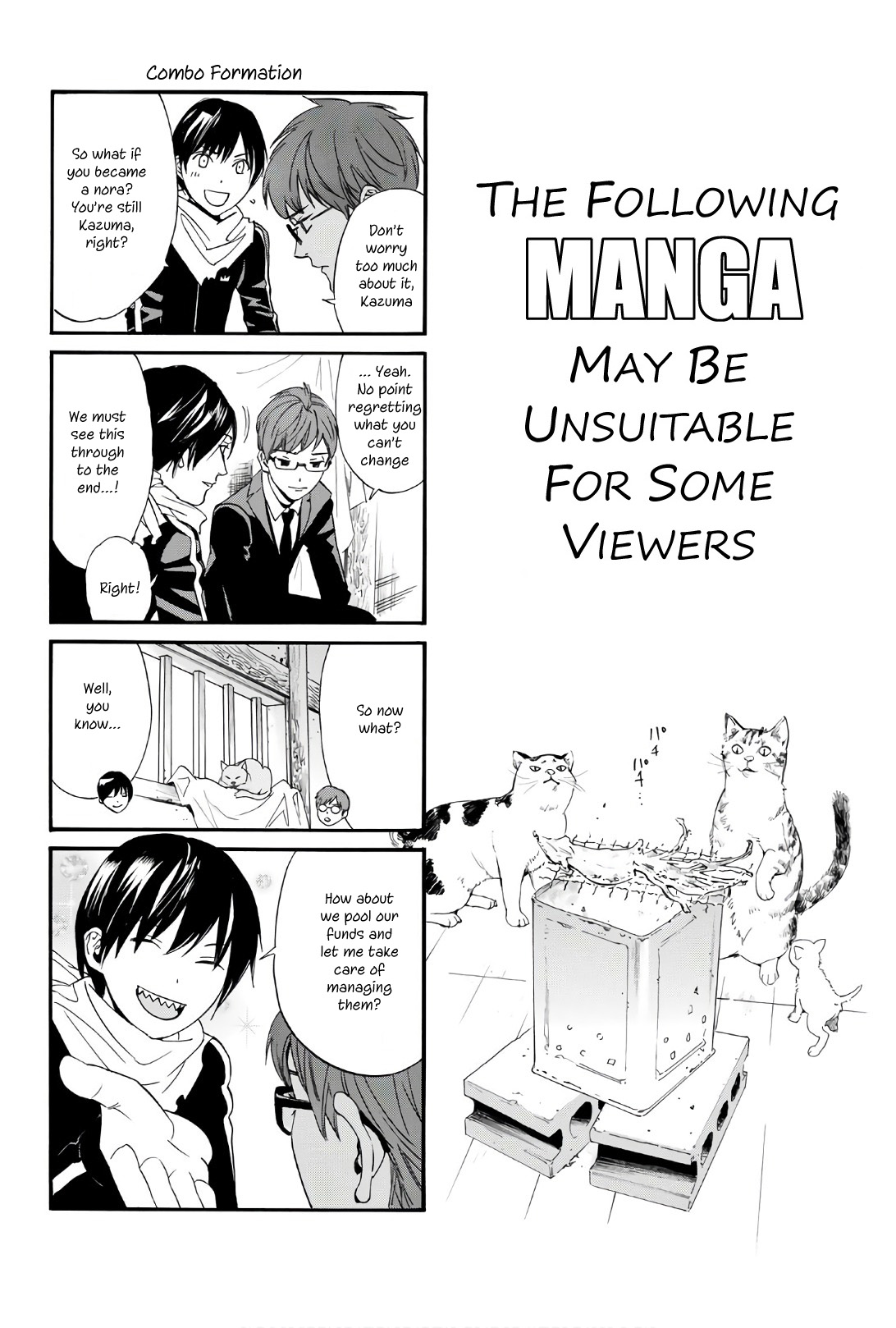 Noragami Chapter 81.5 page 1 - Chapter 81.5: 4 Koma