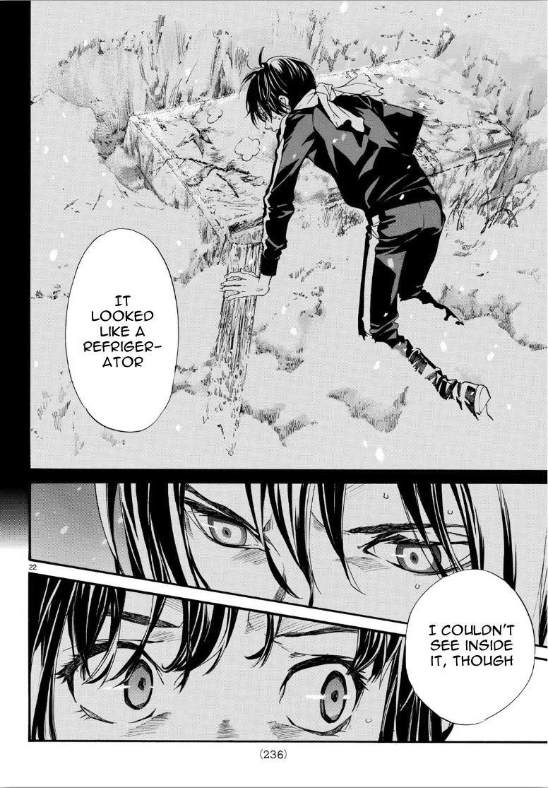 Noragami Chapter 86.2 page 22 - Chapter 86.2: The Box