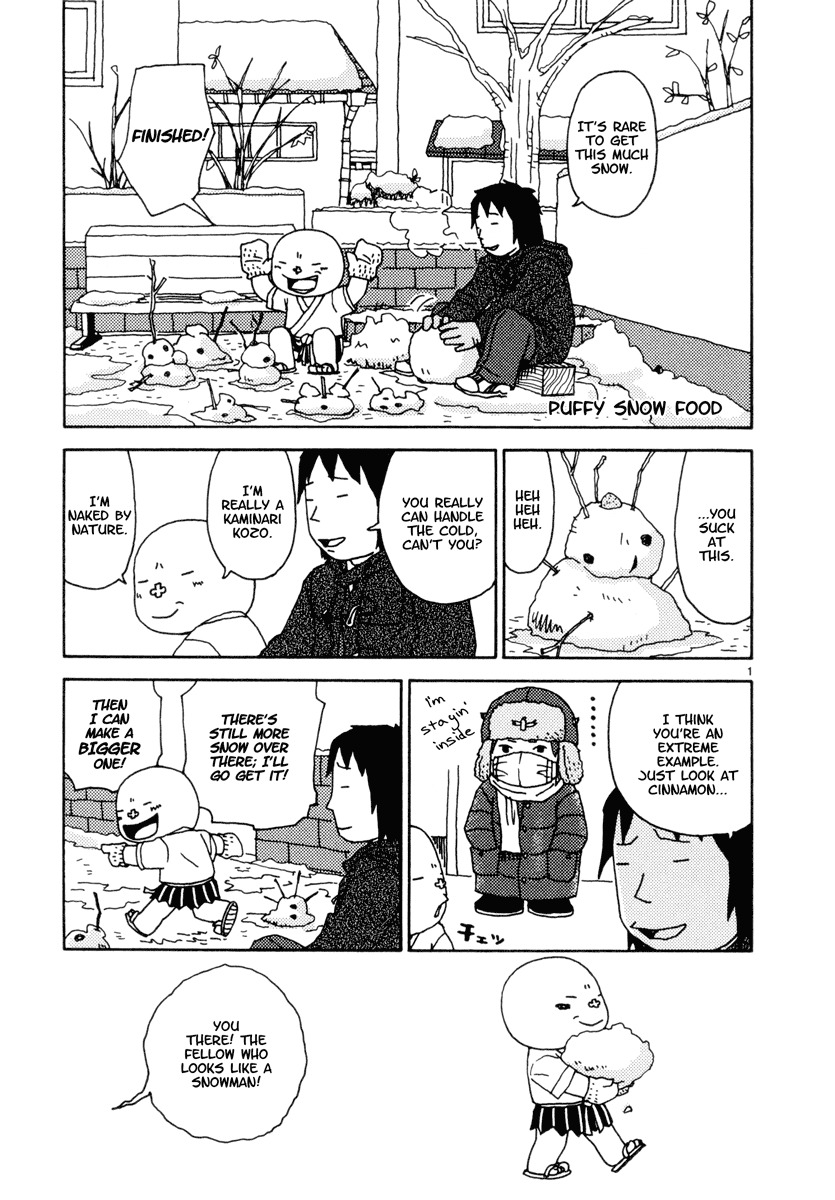 Noramimi Chapter 35 page 1 - Chapter 35: Puffy Snow Food