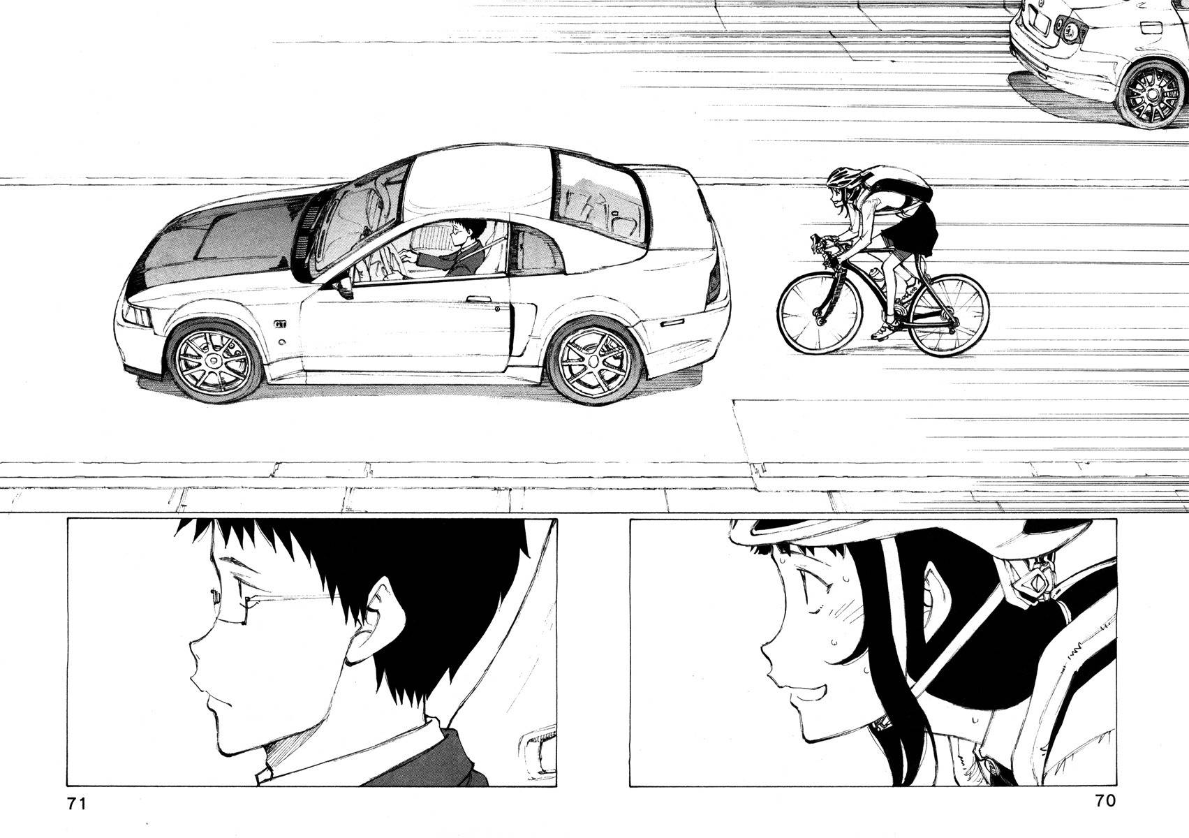 Noririn Chapter 11 page 17 - Chapter 11: The girl who biked while holding a piece of bread in her mouth