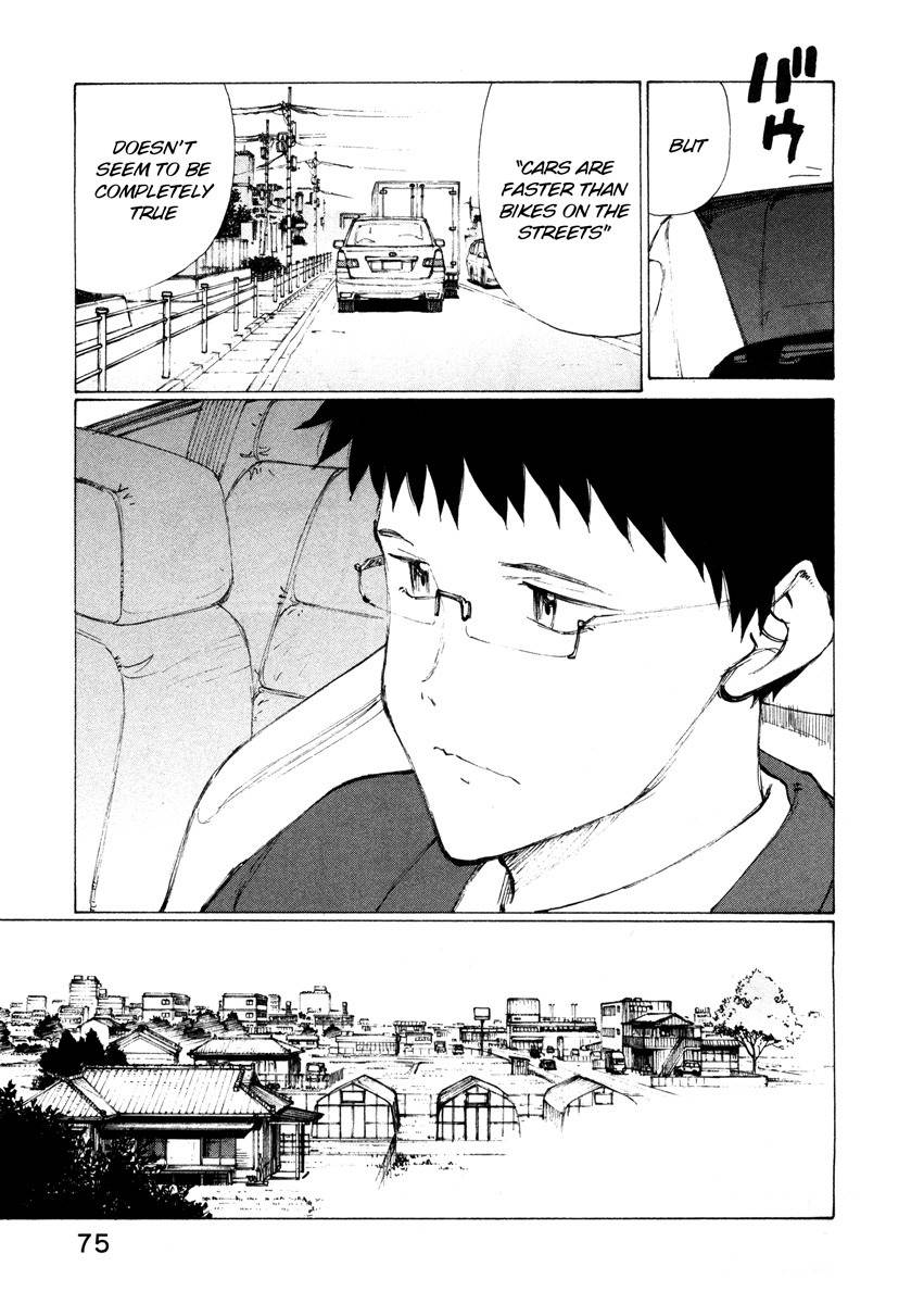 Noririn Chapter 11 page 21 - Chapter 11: The girl who biked while holding a piece of bread in her mouth