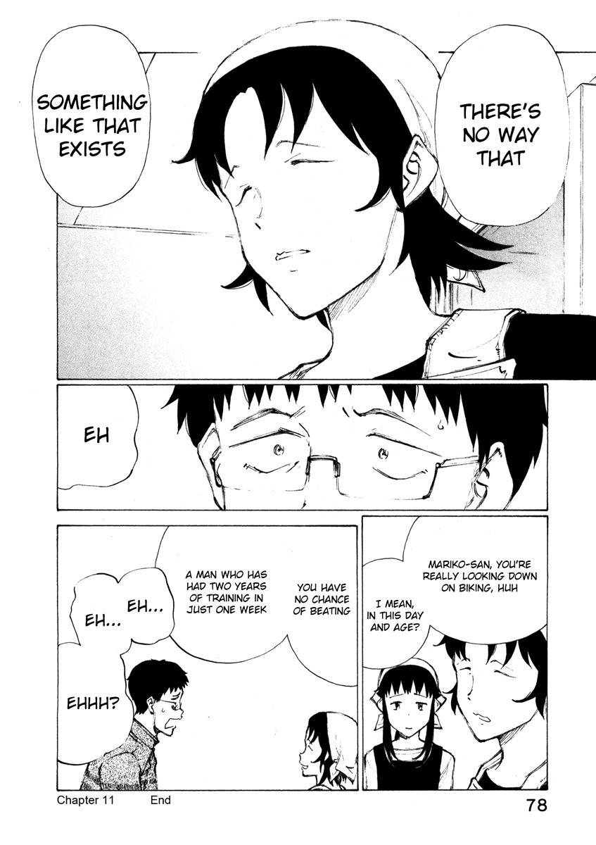 Noririn Chapter 11 page 24 - Chapter 11: The girl who biked while holding a piece of bread in her mouth