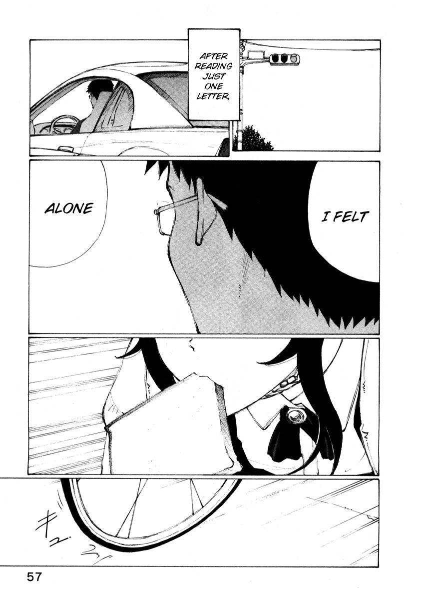 Noririn Chapter 11 page 5 - Chapter 11: The girl who biked while holding a piece of bread in her mouth