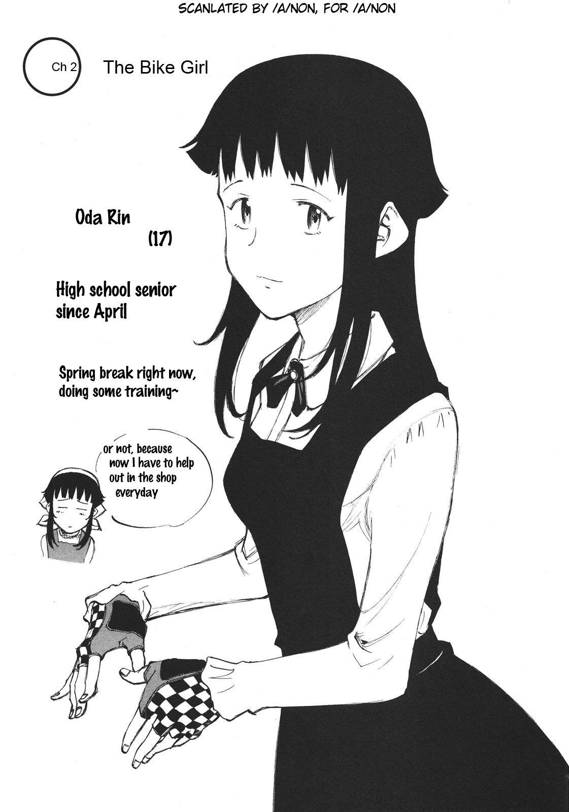 Noririn Chapter 2 page 1 - Chapter 2: The Bike Girl