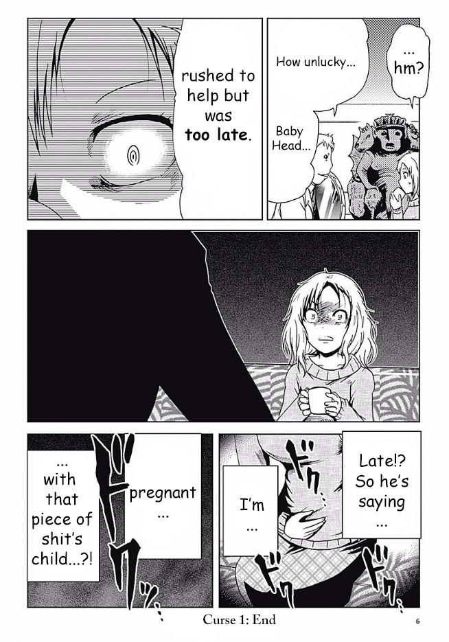 Noroi Factory Chapter 1 page 9 - Chapter 1 : Curse 1 - Baby Head