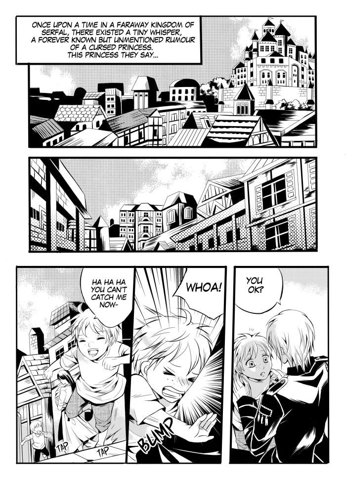 Norowareta Hime Chapter 1 page 3 - Chapter 1 : The Serafalls