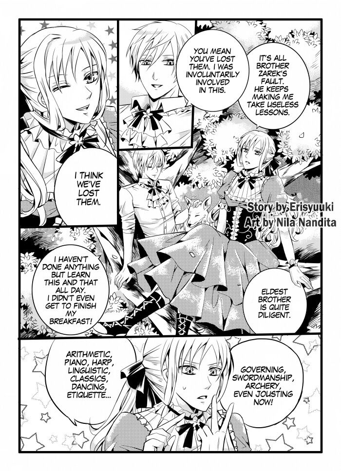 Norowareta Hime Chapter 2 page 25 - Chapter 2 : A Royal Family