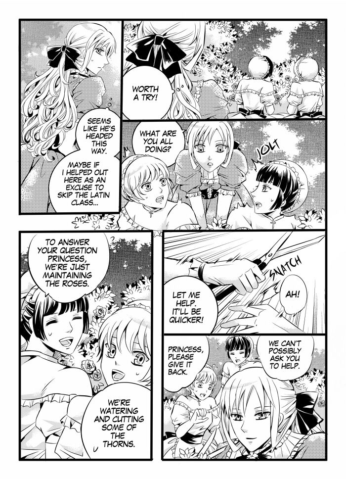 Norowareta Hime Chapter 2 page 34 - Chapter 2 : A Royal Family