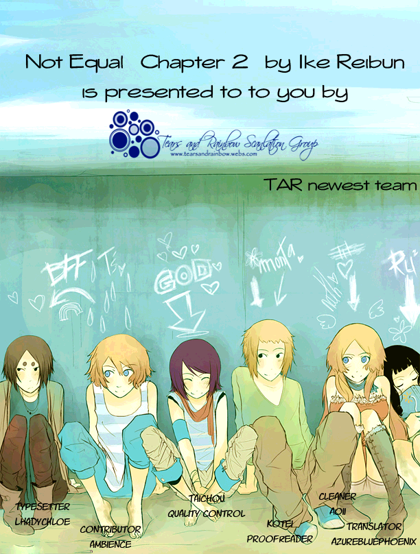 Not Equal Chapter 2 page 36 - Chapter 2