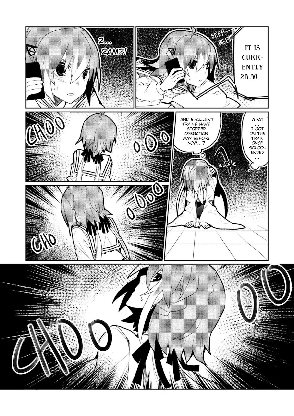 Not Evil! Chapter 1 page 13 - Chapter 1: Spirit Train