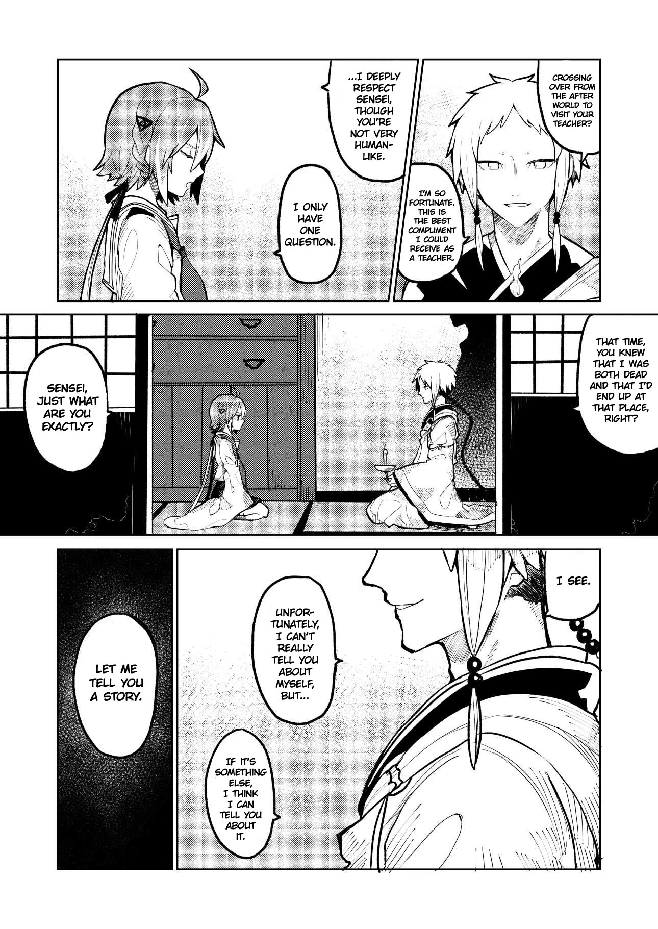 Not Evil! Chapter 4 page 13 - Chapter 4: A Fleeting Moment