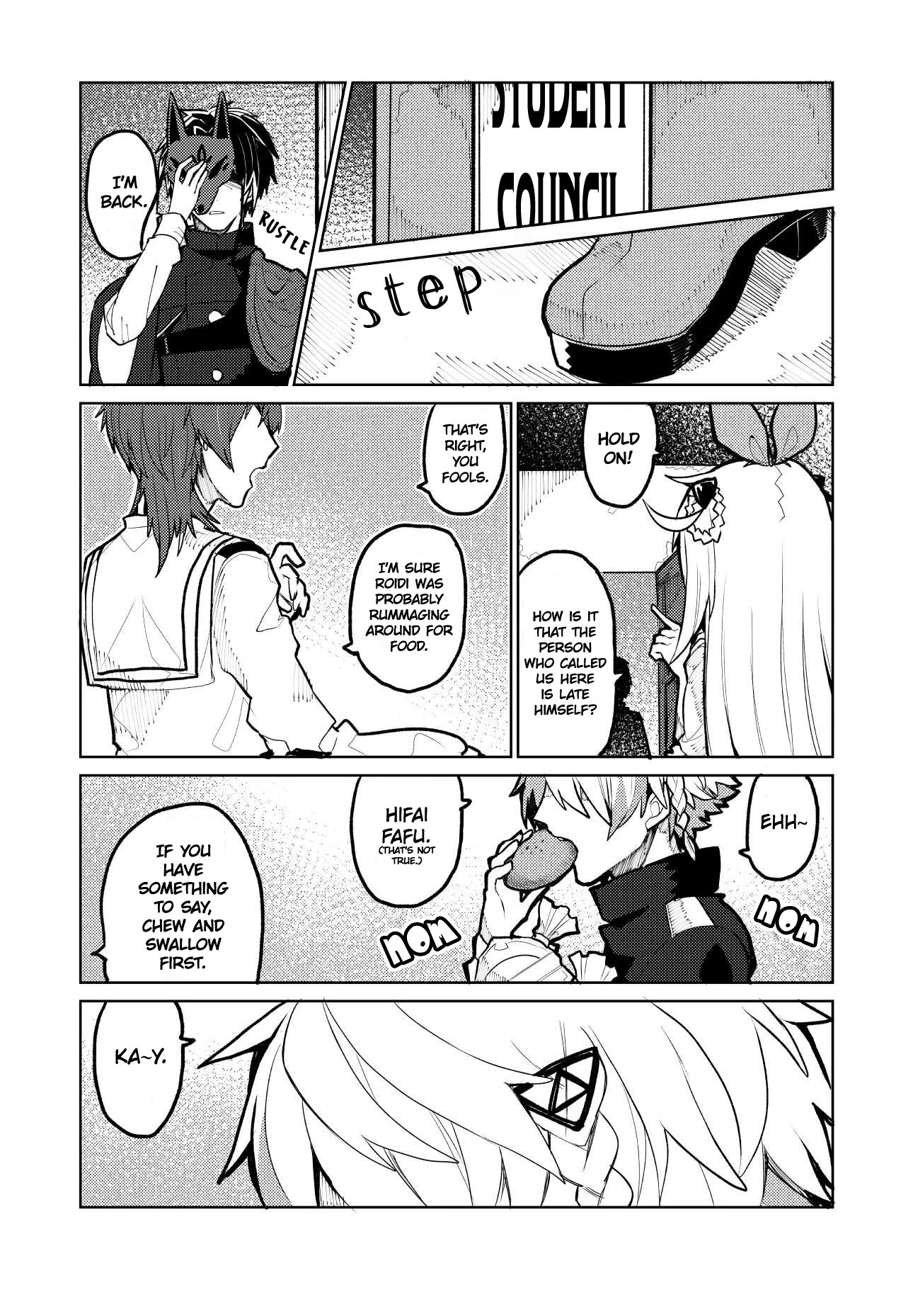 Not Evil! Chapter 4 page 14 - Chapter 4: A Fleeting Moment