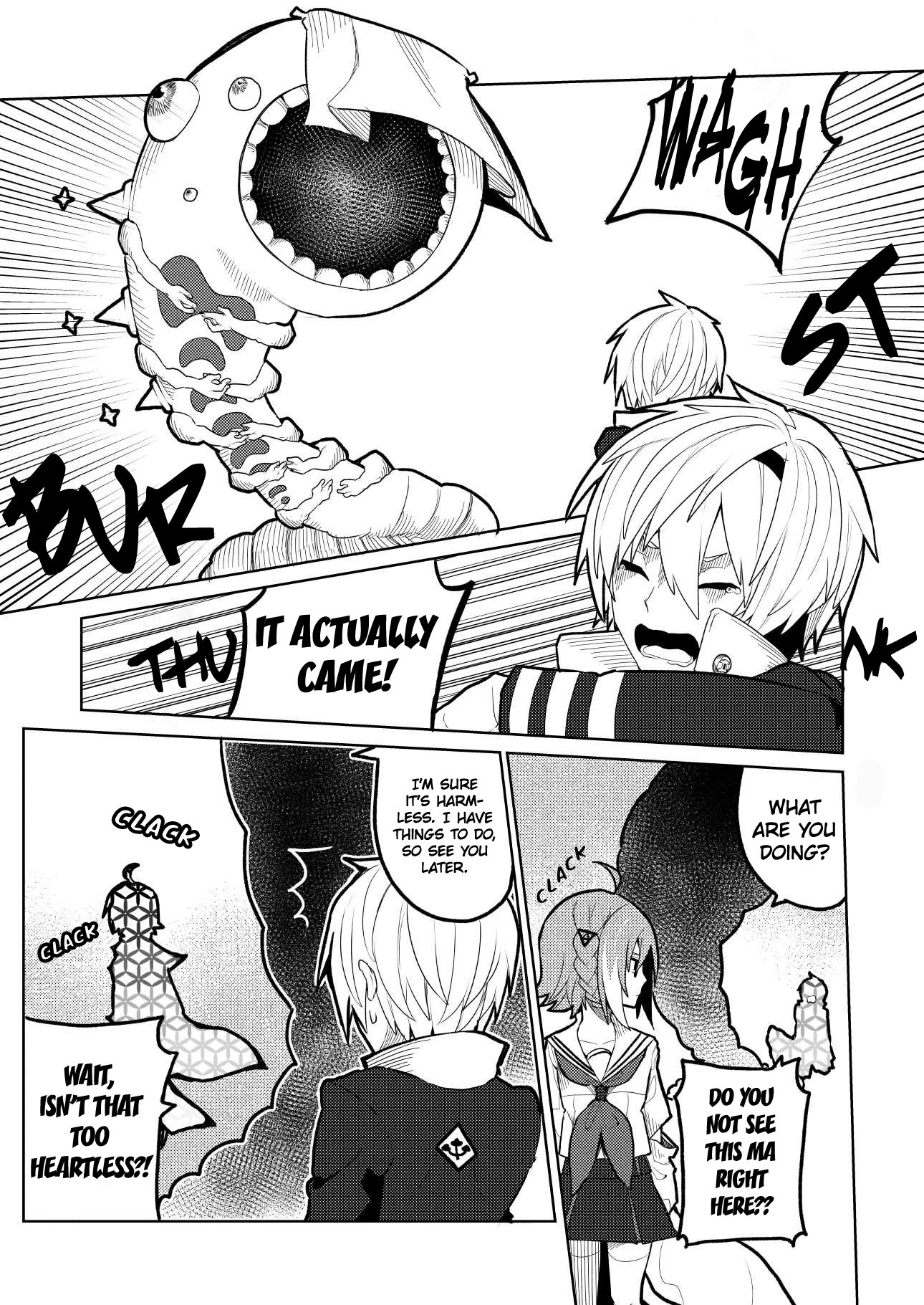 Not Evil! Chapter 4 page 8 - Chapter 4: A Fleeting Moment