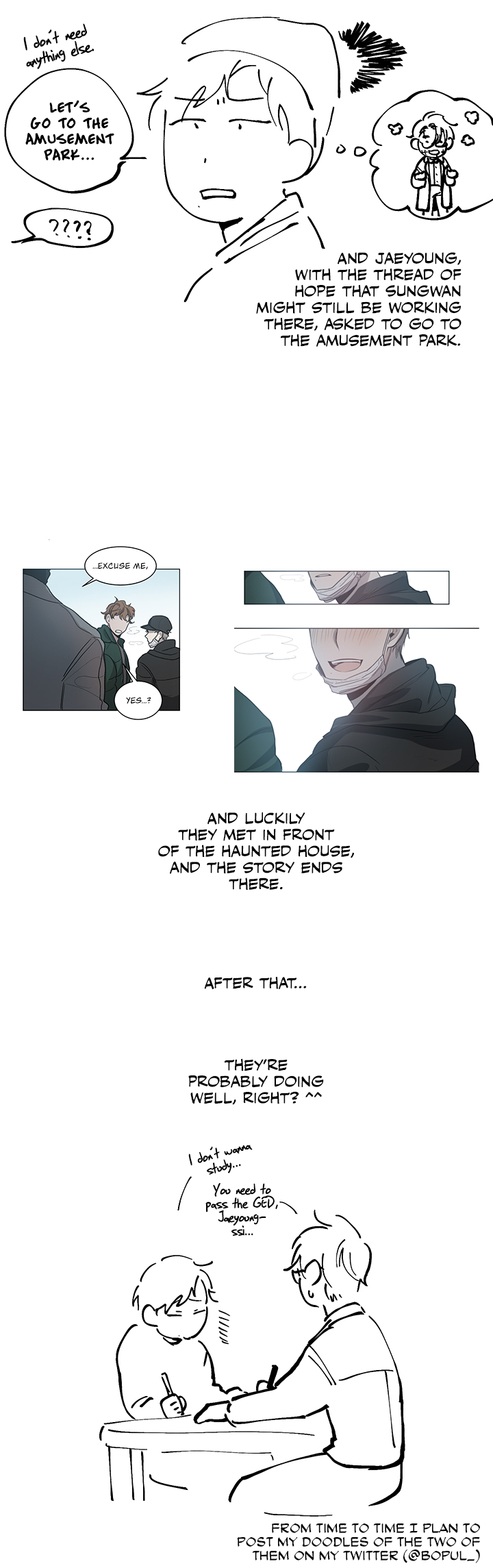 Not for the Faint of Heart Chapter 12.5 page 8 - Chapter 12.5: Afterword