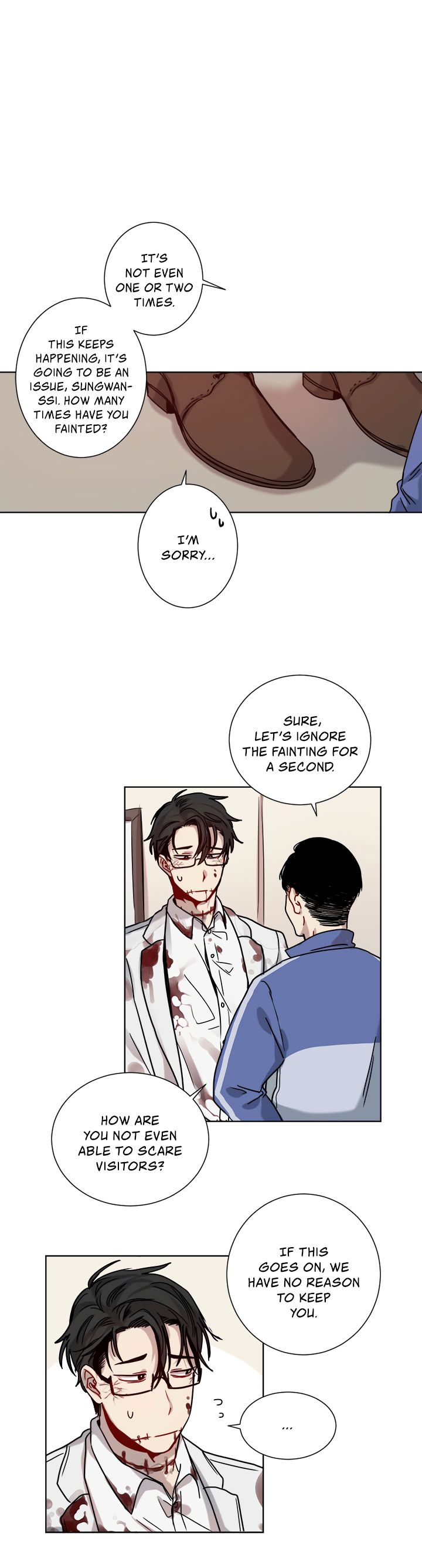 Not for the Faint of Heart Chapter 2 page 11 - Chapter 2