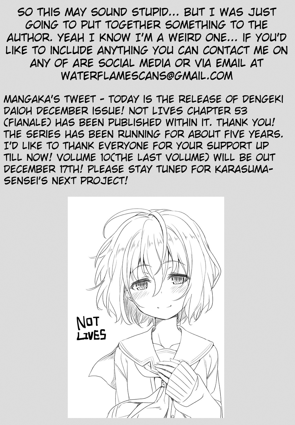 Not Lives Chapter 53 page 2 - Chapter 53 [END]