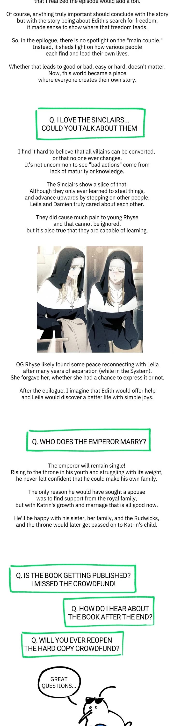 Not Your Typical Reincarnation Story Chapter 116 page 21 - Chapter 116: Afterword [END]