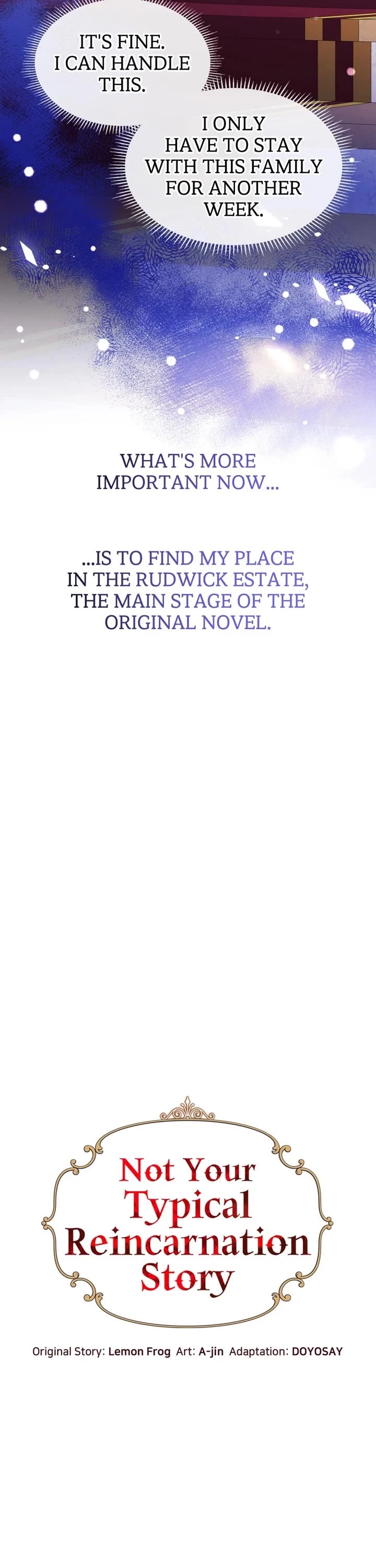 Not Your Typical Reincarnation Story Chapter 2 page 6 - Chapter 2: Episode 2