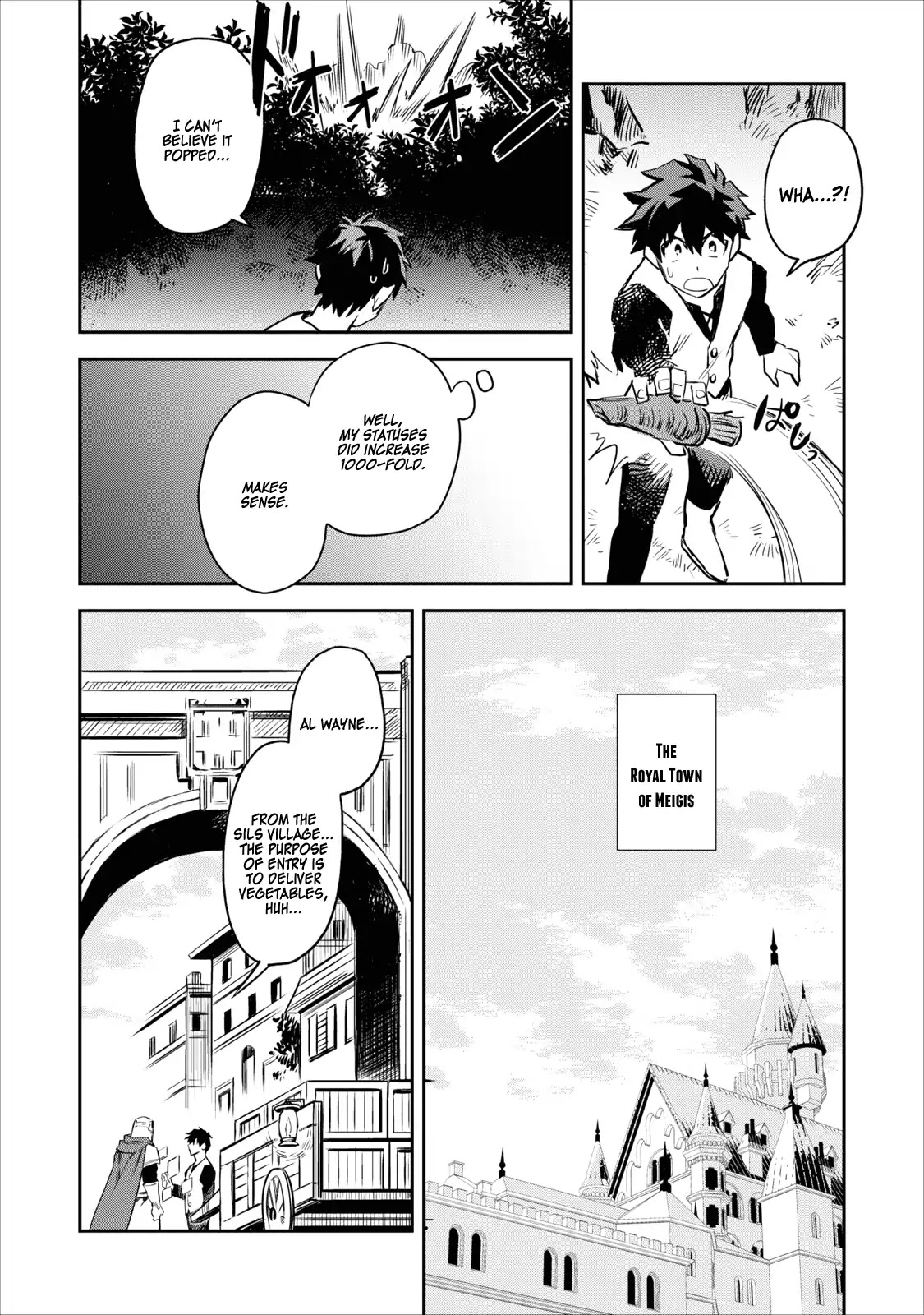 Noumin Kanren no Skill bakka Agetetara Naze ka Tsuyoku Natta Chapter 1 page 13 - Chapter 1