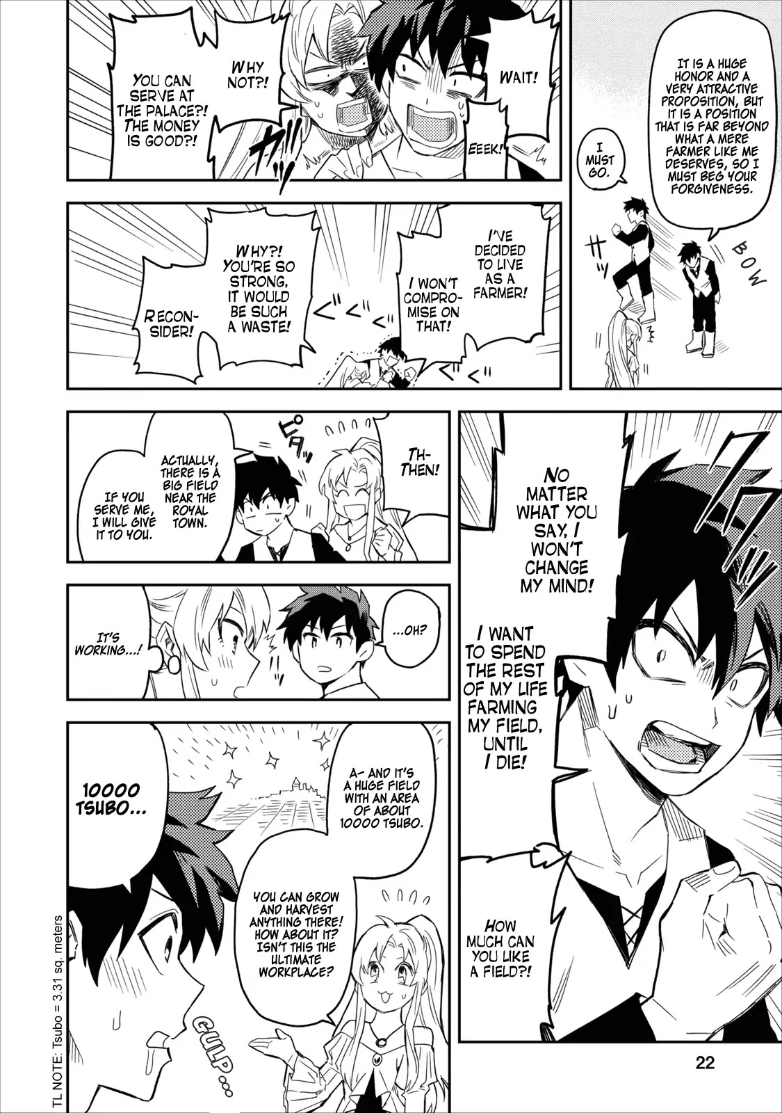 Noumin Kanren no Skill bakka Agetetara Naze ka Tsuyoku Natta Chapter 1 page 21 - Chapter 1