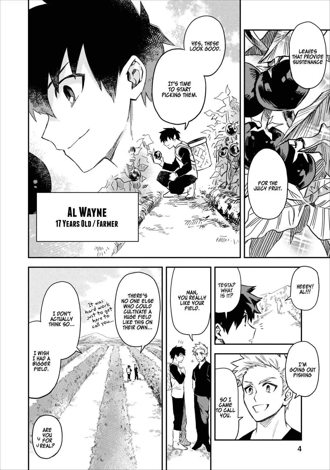 Noumin Kanren no Skill bakka Agetetara Naze ka Tsuyoku Natta Chapter 1 page 3 - Chapter 1