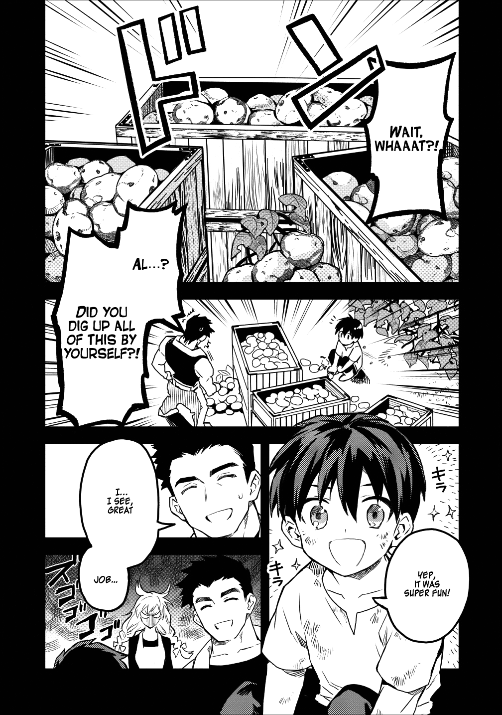 Noumin Kanren no Skill bakka Agetetara Naze ka Tsuyoku Natta Chapter 14 page 3 - Chapter 14
