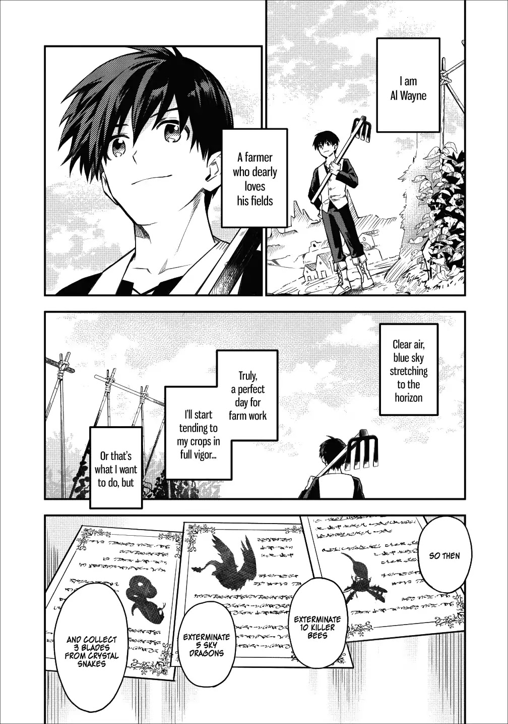 Noumin Kanren no Skill bakka Agetetara Naze ka Tsuyoku Natta Chapter 17 page 1 - Chapter 17
