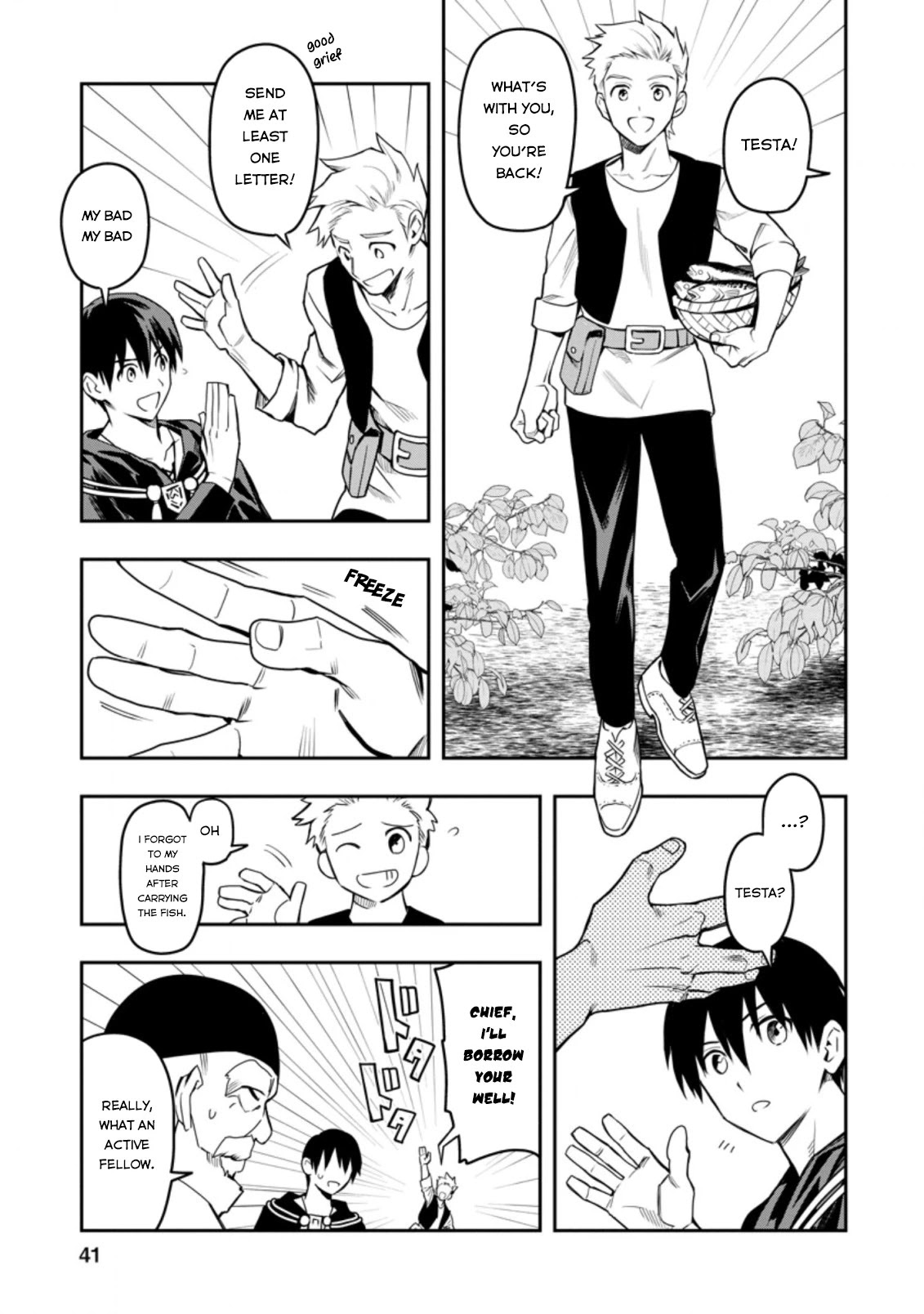 Noumin Kanren no Skill bakka Agetetara Naze ka Tsuyoku Natta Chapter 27.1 page 6 - Chapter 27.1