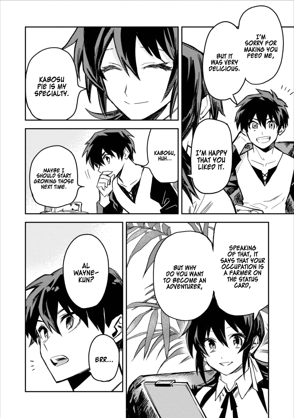 Noumin Kanren no Skill bakka Agetetara Naze ka Tsuyoku Natta Chapter 3 page 4 - Chapter 3