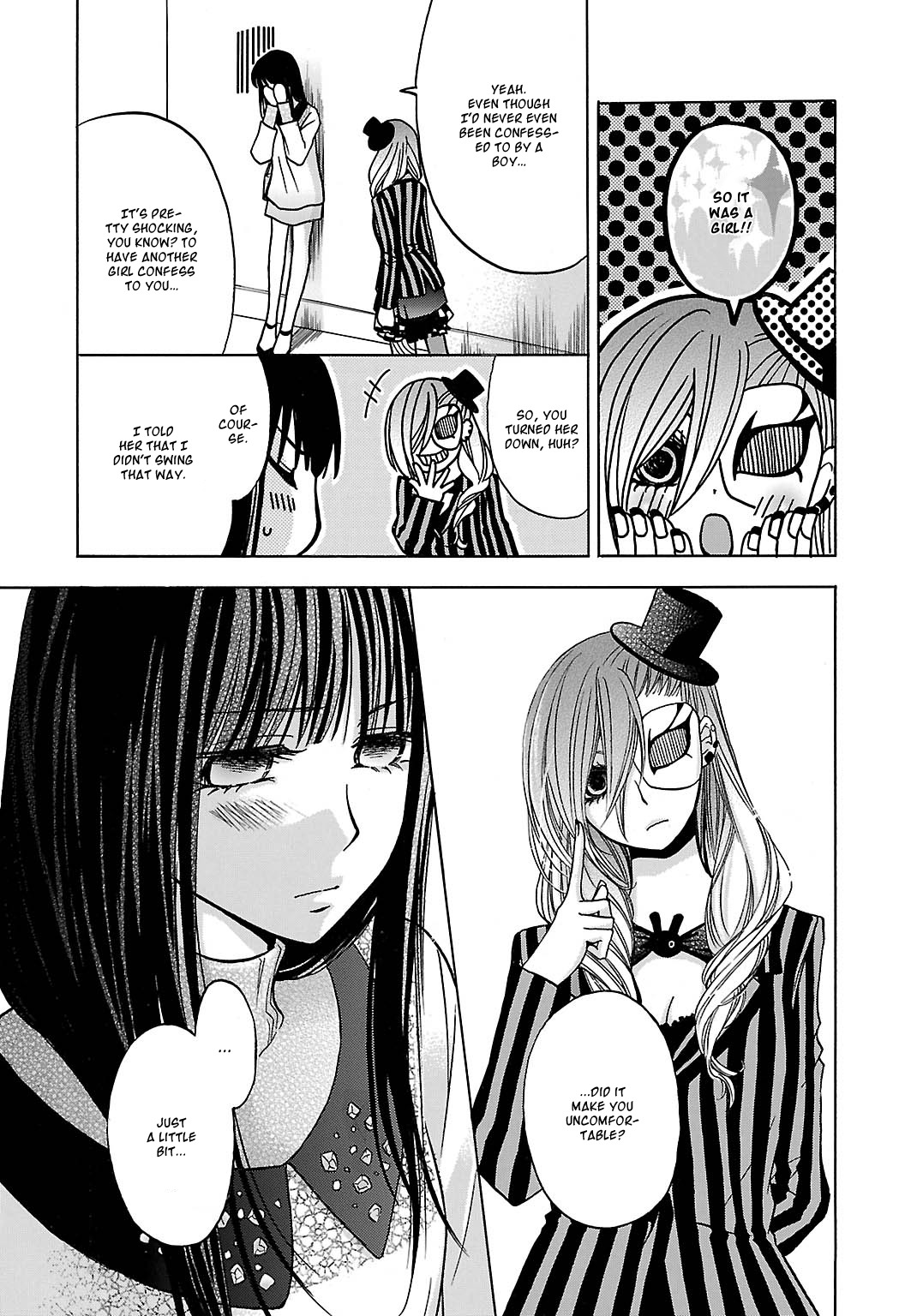 Noushou Sakuretsu Girl Chapter 4 page 10 - Chapter 4: Crimson Flowers in Full Bloom
