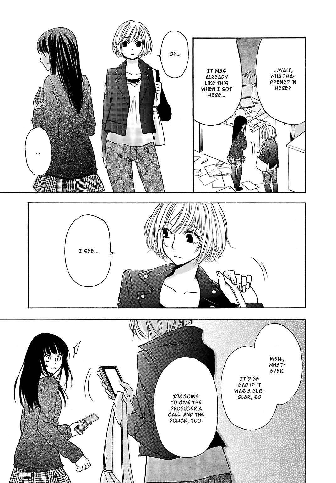 Noushou Sakuretsu Girl Chapter 4 page 22 - Chapter 4: Crimson Flowers in Full Bloom