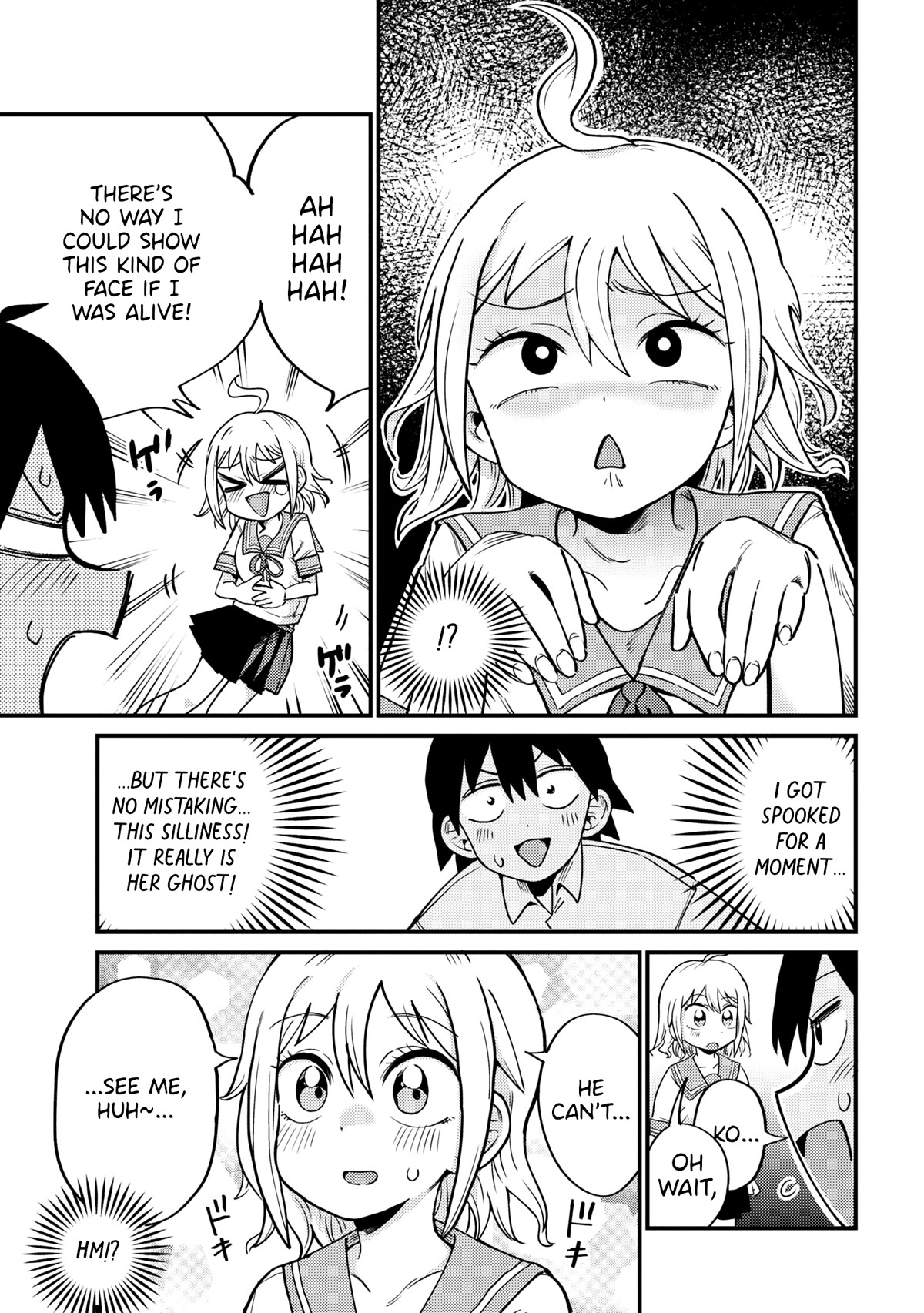 Now That I'm a Ghost, It Won't Be Noticed Even if I Show My Panties, Right? Chapter 1 page 11 - Chapter 1