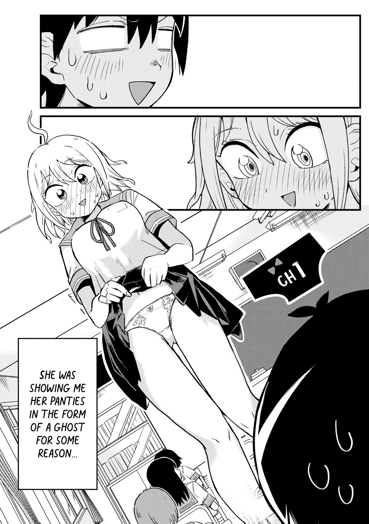 Now That I'm a Ghost, It Won't Be Noticed Even if I Show My Panties, Right? Chapter 1 page 7 - Chapter 1
