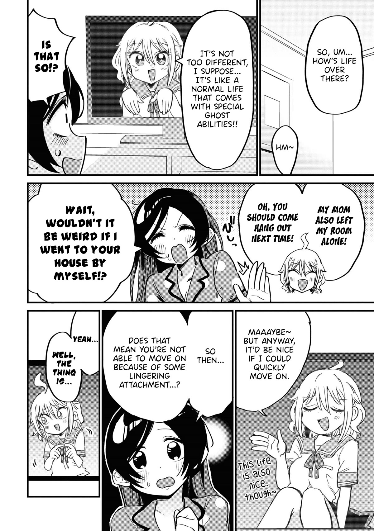 Now That I'm a Ghost, It Won't Be Noticed Even if I Show My Panties, Right? Chapter 10 page 4 - Chapter 10