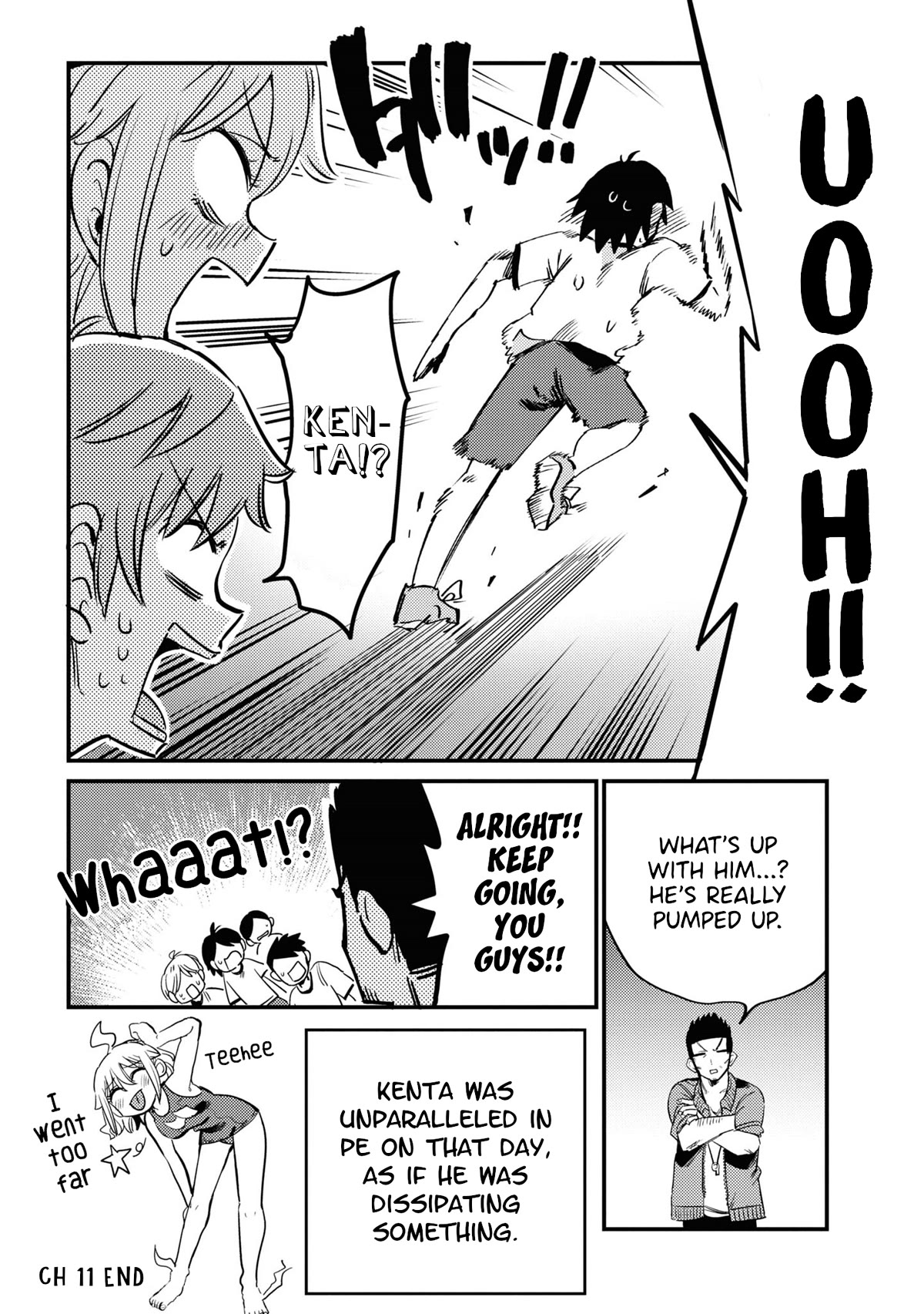 Now That I'm a Ghost, It Won't Be Noticed Even if I Show My Panties, Right? Chapter 11 page 12 - Chapter 11