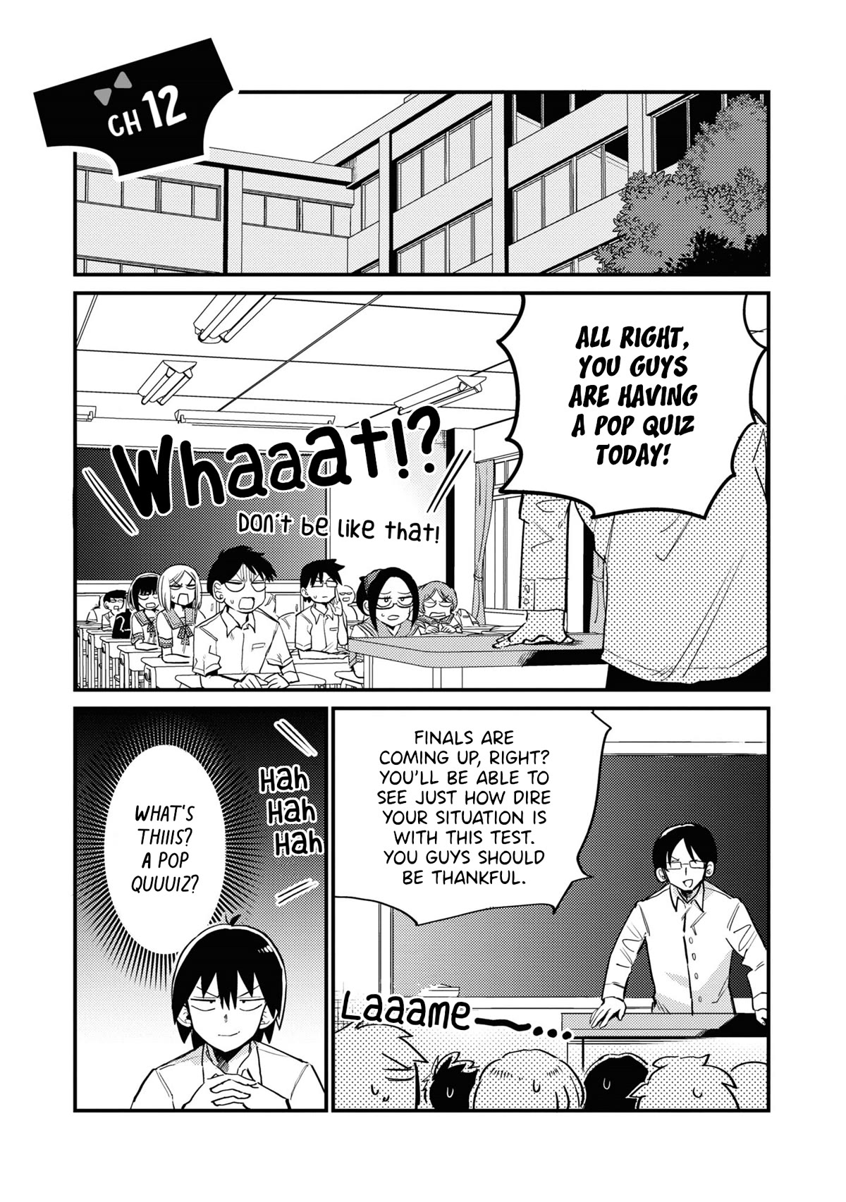 Now That I'm a Ghost, It Won't Be Noticed Even if I Show My Panties, Right? Chapter 12 page 1 - Chapter 12