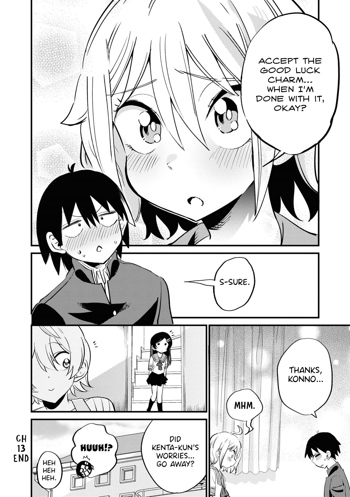Now That I'm a Ghost, It Won't Be Noticed Even if I Show My Panties, Right? Chapter 13 page 14 - Chapter 13